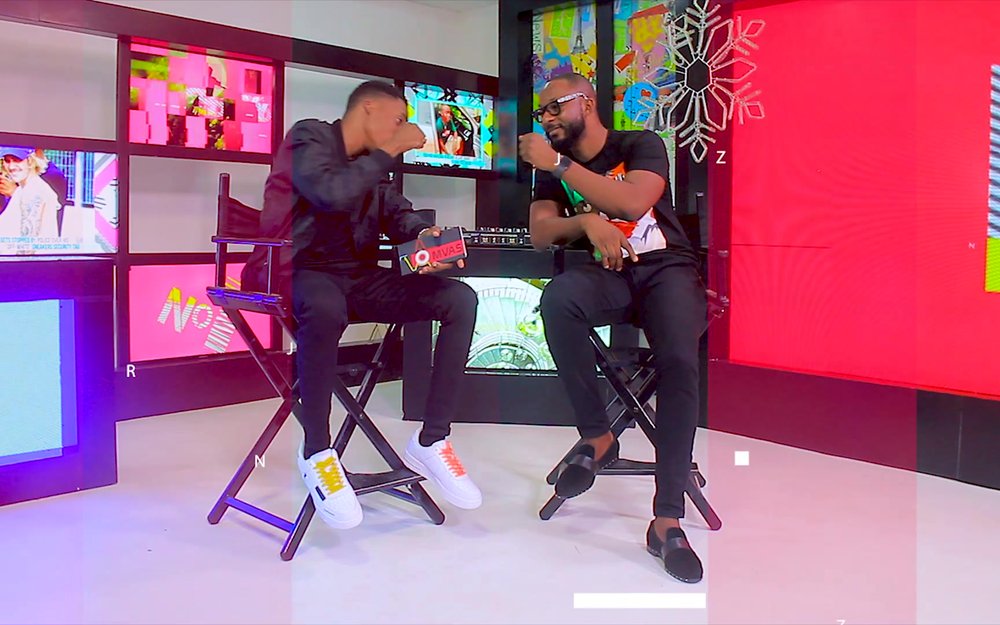 4Syte TV on set